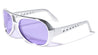Chrome Color Lens Aviators Wholesale Bulk Sunglasses