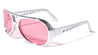Chrome Color Lens Aviators Wholesale Bulk Sunglasses