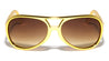 Aviators Chrome Holes Wholesale Bulk Sunglasses