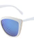 Fashion Cat Eye Color Mirror Wholesale Bulk Sunglasses
