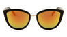 Fashion Cat Eye Color Mirror Wholesale Bulk Sunglasses