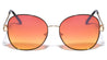 GLO Butterfly Decorative Etched Temple Sunglasses Wholesale