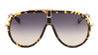 GLO Thick Rim Shield Wholesale Sunglasses