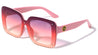 GLO Squared Shield Butterfly Wholesale Sunglasses