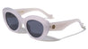 GLO Pastel Crystal Color Retro Cat Eye Wholesale Sunglasses