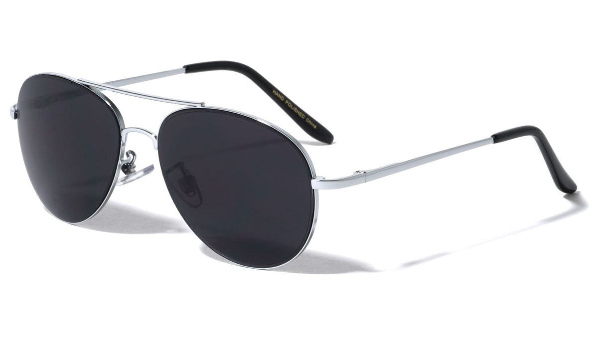Kids Aviators Super Dark Lens Wholesale Bulk Sunglasses