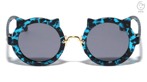 Kids Round Pointed Ears Fashion Wholesale Sunglasses
