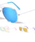 Kids Aviators Color Mirror Lens Sunglasses Wholesale