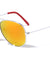 Kids Aviators Color Mirror Lens Sunglasses Wholesale