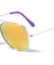 Kids Aviators Color Mirror Lens Sunglasses Wholesale