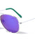 Kids Aviators Color Mirror Lens Sunglasses Wholesale