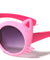 Kids Shape Cat Face Round Lens Wholesale Sunglasses