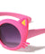 Kids Shape Cat Face Round Lens Wholesale Sunglasses