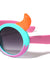 Kids Shape Horns Monster Round Wholesale Sunglasses