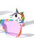 Kids Shape Classic Rainbow Unicorn Bulk Wholesale Sunglasses
