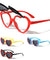 Kids Flip Up Heart Shaped Wholesale Sunglasses