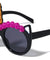 Kids Shape Cat Face Unicorn Glitter Sunglasses Wholesale