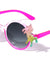 Kids Glitter Round Unicorn Sunglasses Wholesale