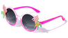 Kids Glitter Round Unicorn Sunglasses Wholesale