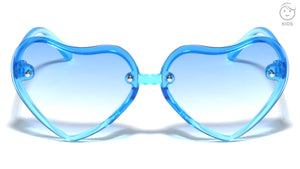 Kids Heart Shaped Wholesale Sunglasses