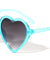 Kids Heart Glitter Wholesale Sunglasses