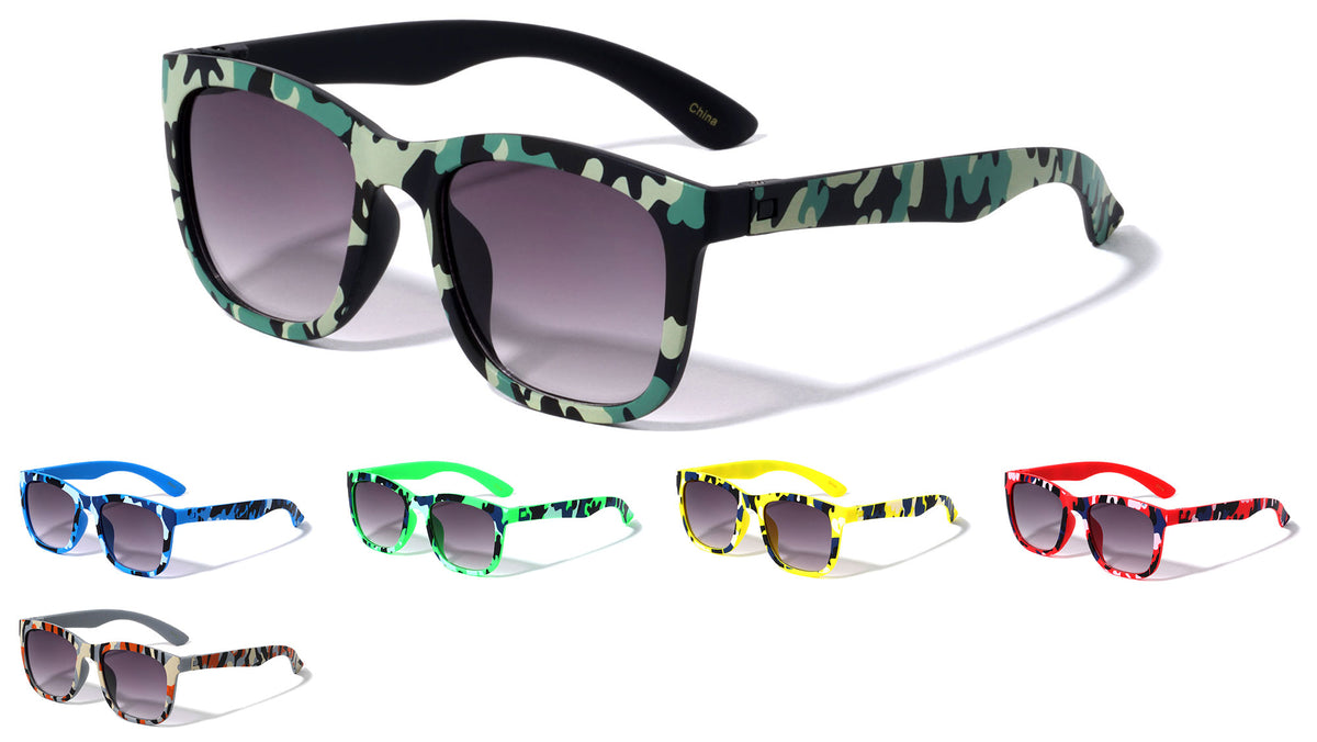 Kids Classic Camo Wholesale Sunglasses