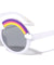 Kids Rainbow Clouds Round Wholesale Sunglasses