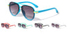 Kids Rimless Retro Aviator Wholesale Sunglasses