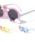 Kids Round Rainbow Unicorn Wholesale Sunglasses