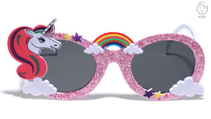 Kids Round Rainbow Unicorn Wholesale Sunglasses