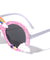 Kids Round Rainbow Unicorn Wholesale Sunglasses