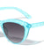 Kids Crystal Color Glitter Retro Cat Eye Wholesale Sunglasses