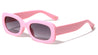 Kids Retro Oval Rectangle Fashion Wholesale Sunglasses