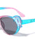 Kids Unicorn Glitter Crystal Color Cat Eye Wholesale Sunglasses
