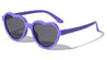 Polarized Flexible Kids Retro Heart Duotone Frame Wholesale Sunglasses