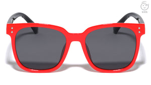 Polarized Flexible Kids Retro Square Duotone Frame Wholesale Sunglasses