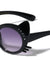 Kids Shape Cat Face Crystal Color Rhinestone Wholesale Sunglasses