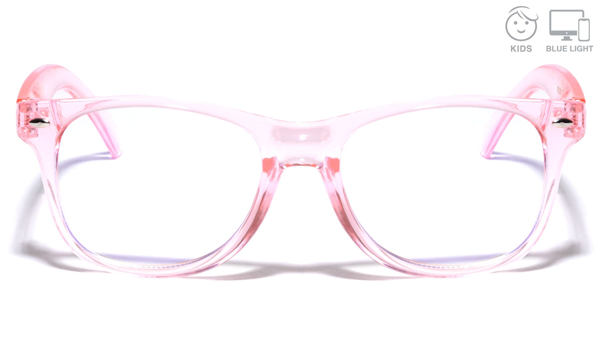 KBL901-LT-PINK Kids Blue Light Blocking Wholesale Eyewear