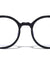 Kids Blue Light Blocking Retro Black Wholesale Eyewear