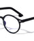 Kids Blue Light Blocking Retro Black Wholesale Eyewear