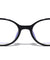 Kids Blue Light Blocking Black Oval Wholesale Eyewear