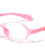 Kids Blue Light Blocking Pink Oval Wholesale Eyewear