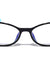 Kids Blue Light Blocking Blue Round Rectangle Wholesale Eyewear