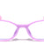 Kids Blue Light Blocking Purple Round Rectangle Wholesale Eyewear