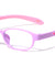 Kids Blue Light Blocking Purple Round Rectangle Wholesale Eyewear