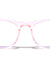 Kids Blue Light Blocking Horned Light Pink Wholesale Eyewear
