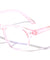 Kids Blue Light Blocking Horned Light Pink Wholesale Eyewear
