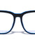 Kids Blue Light Blocking Squared Classic Blue Wholesale Eyewear