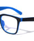 Kids Blue Light Blocking Squared Classic Blue Wholesale Eyewear