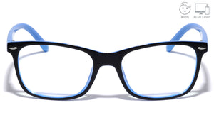 Kids Blue Light Blocking Blue Classic Wholesale Eyewear